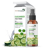 7Days Natural Cucumber Face Toner with Rose Water and Menthol, pH Balancing, Instant Hydration,100g