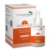 7Days Natural Vitamin-C Serum With Hyaluronic Acid, Face Pigmentation And Oily Skin, Fairness Brightening (30 ml)