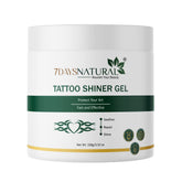 7Days Natural Premium Tattoo Shiner Gel Maintains Tattoo Ink | Tattoo Gel for Men with Almond Oil & Turmeric Extract | Brightens & Shines Tattoo for Men