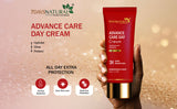 7DAYSNATURAL Advance Day Cream | Kojic Acid + Arbutin for Pigmentation, Dark Spots & Even Skin Tone | SPF Protection, Hydrating for All Skin Types 50GM