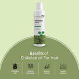 7Days Natural shikakai hair fall dandruff control & new hair growth Hair Oil (100 ml)