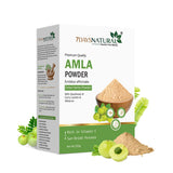 7Days Natural Amla Powder with Curry Leaves & Hibiscus – Ayurvedic Dried Powder Herbs for Hair Nourishment & Skin Rejuvenation(200 Gm)