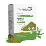 7Days Natural100% Pure Bhringraj Powder for Hair Growth - 200Gms | Good for Hair Pack, Hair Oil | Preservative Free, 1 Count