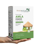 7Days Natural Amla Powder with Curry Leaves & Hibiscus – Ayurvedic Dried Powder Herbs for Hair Nourishment & Skin Rejuvenation(200 Gm)