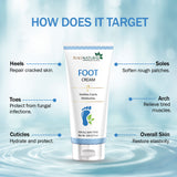 7Days Natural Cracked Heel Repair Foot Cream soothes & softness dry skin  (100 g)