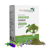 7Days Natural Indigo Powder for Natural Hair Coloring | Protects hair-200gm