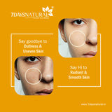 7Days Natural Ubtan Face Scrub For Face with Turmeric – 100g Scrub