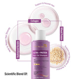 7 Days Natural Ultra Protein Hair Fall Shampoo and Biotin Conditioner Set, 250ml Each, with Keratin and Argan Oil