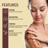 7Days Natural Coffee Body Scrub for Exfoliation, Tan Removal & Soft-Smooth Skin – 100% Natural Scrub