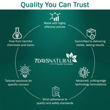 7DAYS NATURAL 2% Niacinamide Gentle Face Cleanser For Women & Men Skin - 100ML