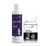 7Days Natural Slimming Combo – Slim-Trim Oil (100ml) + Advanced Fat-Burner Capsule -Combo