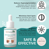 7Days Natural Whitening Serum For Removing Dark Knuckles Elbow and Knee (30 ml)