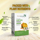 7DAYS NATURAL Organic Ubtan Powder Face Pack For Women & Men -200GM