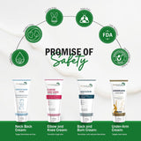 7 DAYS NATURAL Set Of 2 Hair Removal Cream With No Pain For Women & Men - 30GM Each