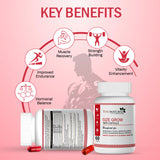 7Days Natural Size Grow Men Capsule – 60 Tablets Step into Confidence with Ayurvedic Power
