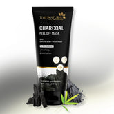 7Days Natural Charcoal Black Peel Off Mask for Men & Women | Removes Blackheads and Whiteheads | Active Cooling Effect | Deep Skin Purifying Cleansing(100 ml)