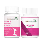 7Days Natural Women Feeling Capsule & Blast 36 Breast Capsule Pack of -2