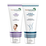 7DAYS NATURAL Face Tightening Cream and Glow-Up Skin Radiance Cream Combo