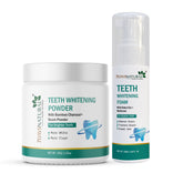Teeth Whitening Foam and Powder Combo Offer