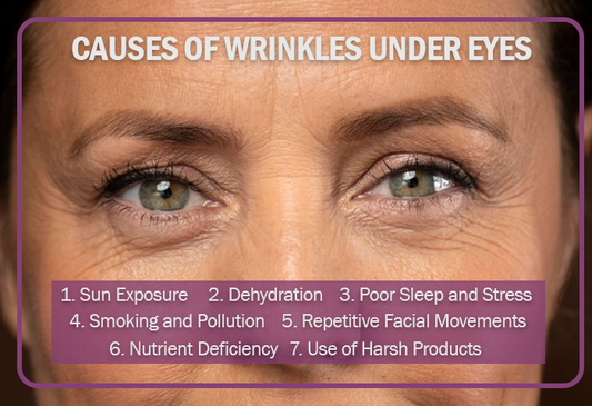 Under eye wrinkles