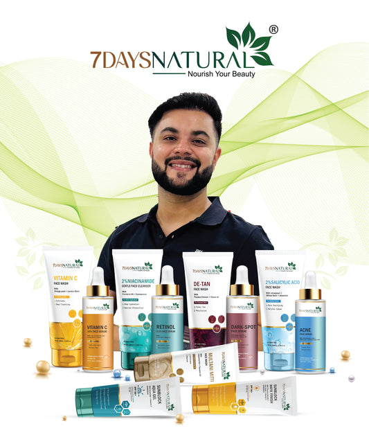 7DaysNatural Appoints Influencer Rohit Sachdeva as Brand Ambassador, Promotes the Power of Natural Beauty