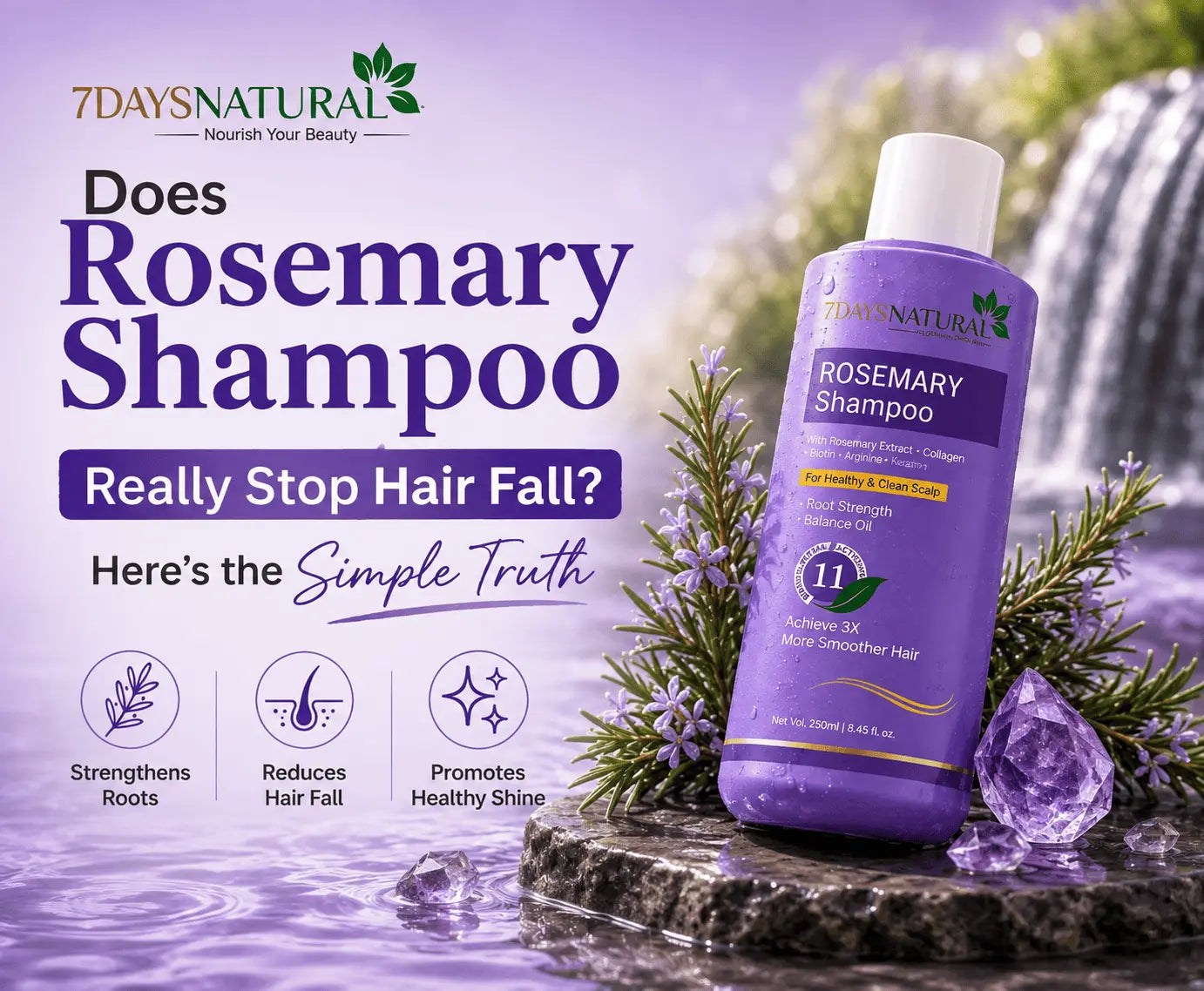 Does Rosemary Shampoo Really Stop Hair Fall? Here's the Simple Truth