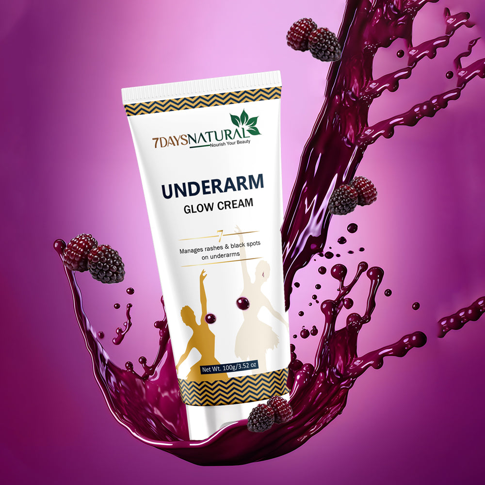 7Days Natural Underarm Whitening Cream for Brighter Underarms 100 ml