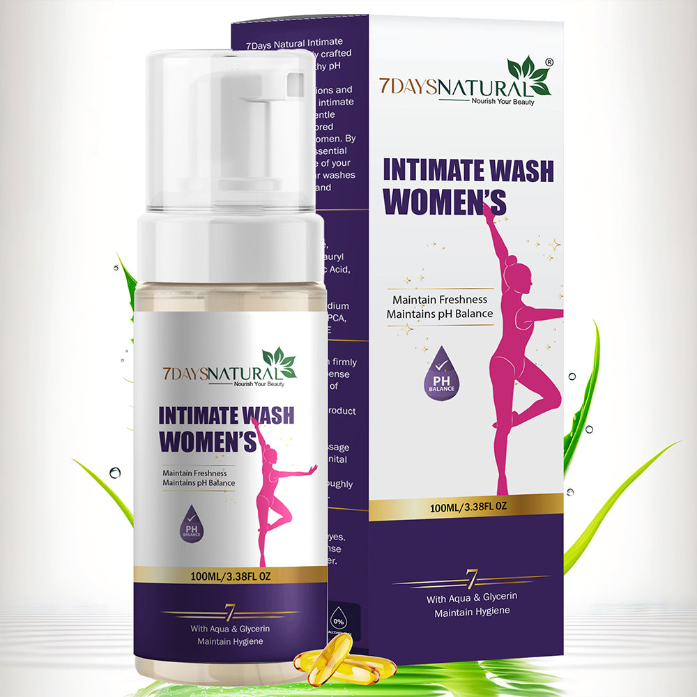 Buy 7Days Natural Women's Intimate Wash (100ml) | pH Balanced