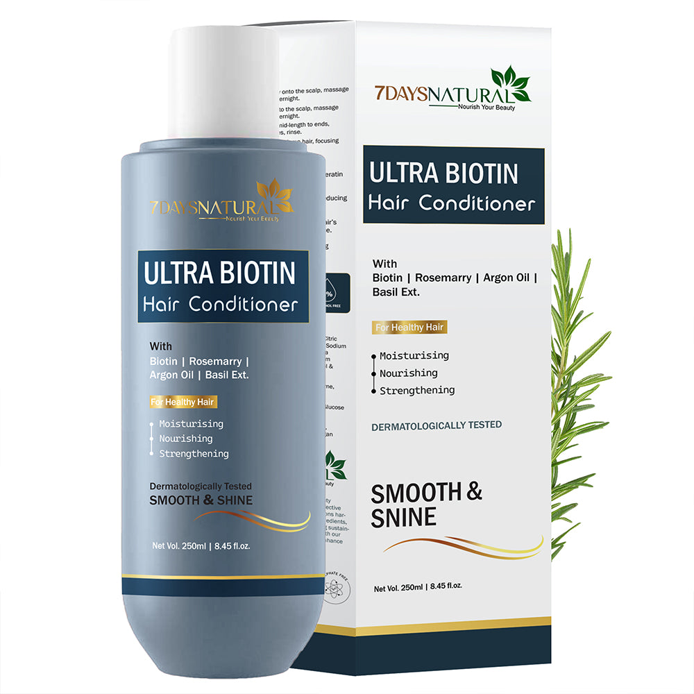 7DAYS NATURAL ULTRA Biotin Hair Conditioner For Women & Men - 250ML