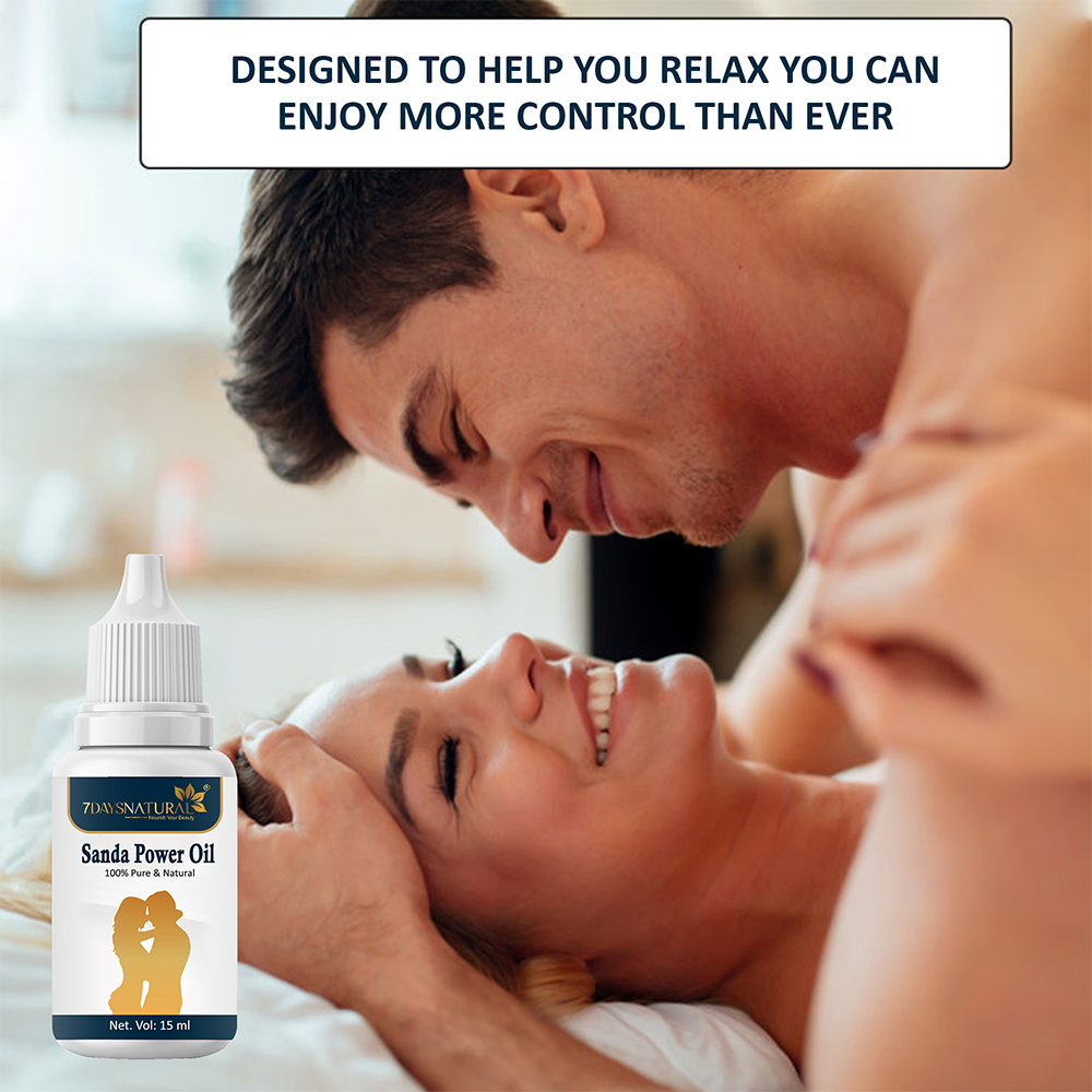 7Days Natural – The Sanda Oil Herbal Massage Oil | 15ml | For Men’s Vitality & Body Wellness - 7DaysNatural