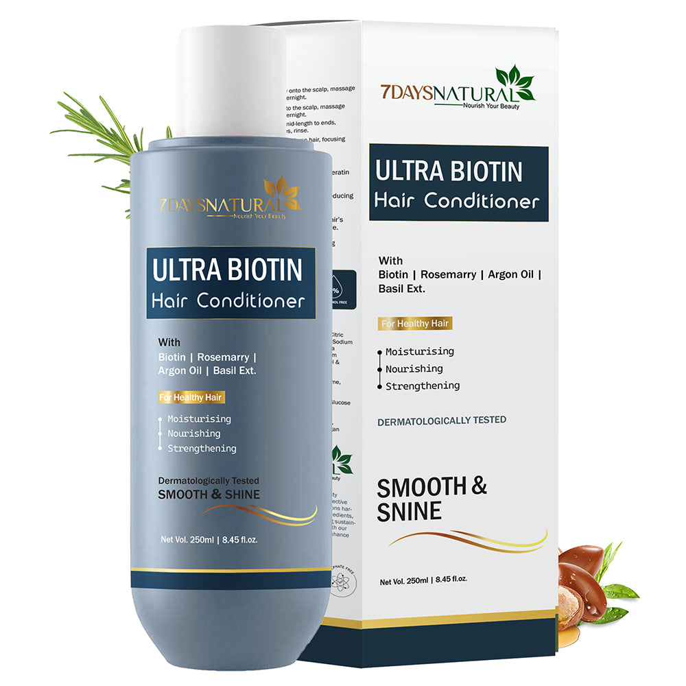 7DAYS NATURAL ULTRA Biotin Hair Conditioner For Women & Men - 250ML