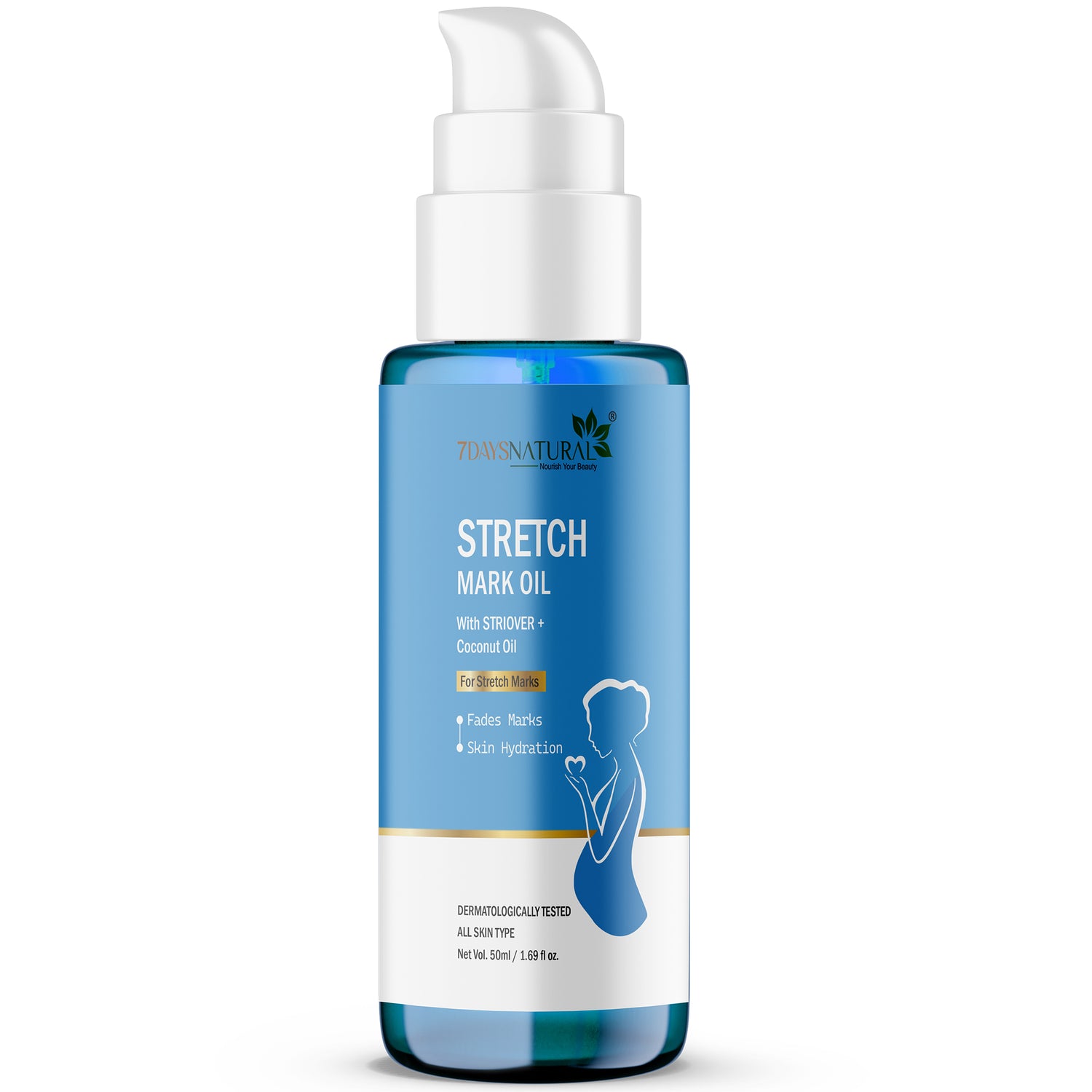 Stretch Marks & Scar Removal Oil for Even Skin Tone | 7DaysNatural