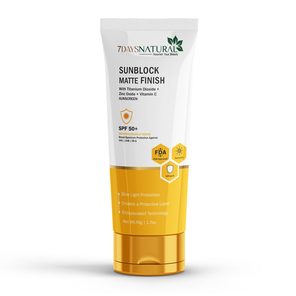 Sunblock Matte Finish SPF 50+ Sunscreen - 50 GM