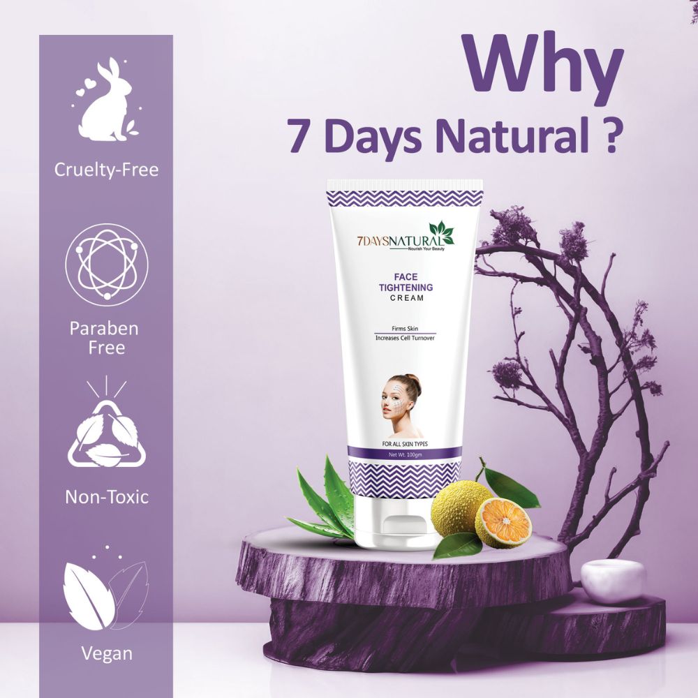 Face Tightening Cream for Firm & Youthful Skin | 7Days Natural