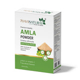 7Days Natural Amla Powder with Curry Leaves & Hibiscus – Ayurvedic Dried Powder Herbs for Hair Nourishment & Skin Rejuvenation(200 Gm)