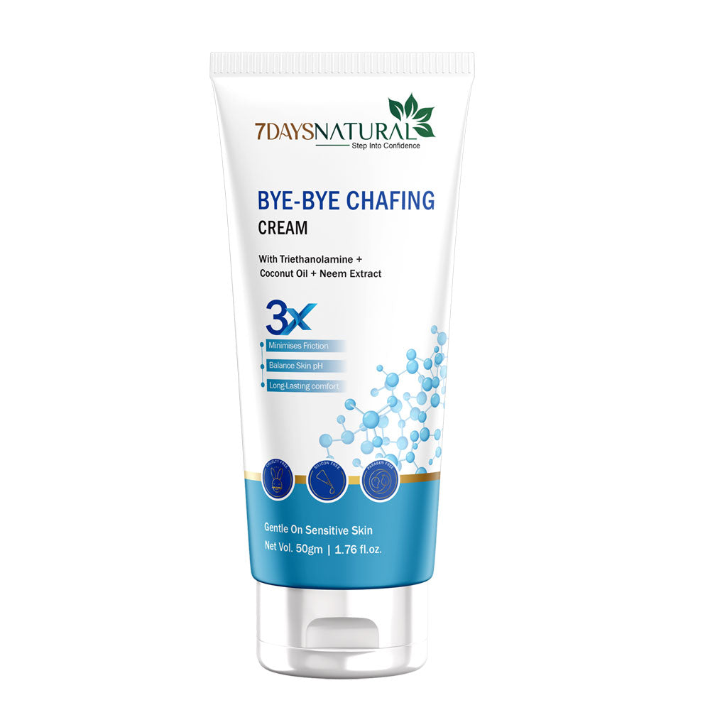 Bye-Bye Chafing Cream for Skin | 7DaysNatural
