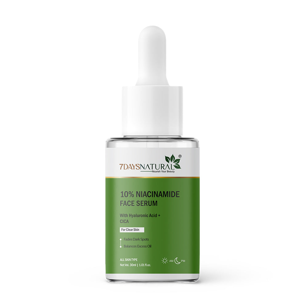 Pure 10% Niacinamide Serum for Clear Skin | 7DaysNatural