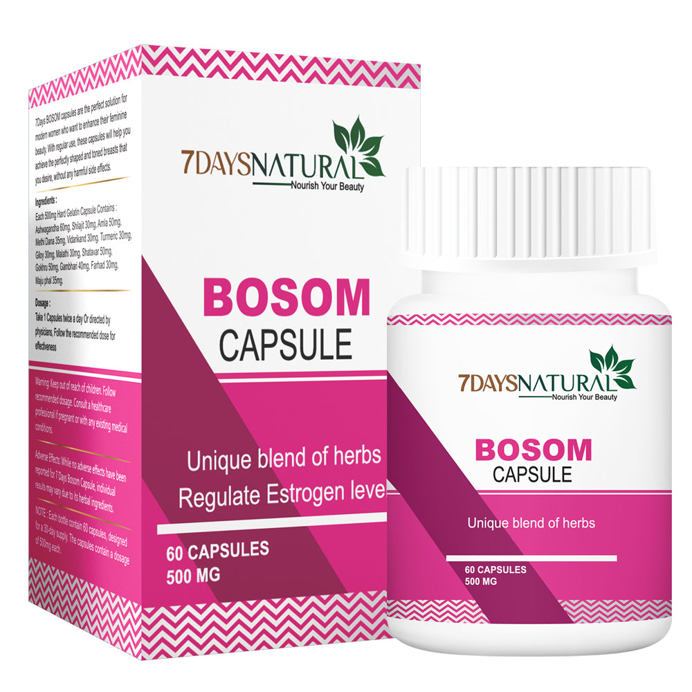 Bosom Capsule For Women & Girl | 7Days Natural