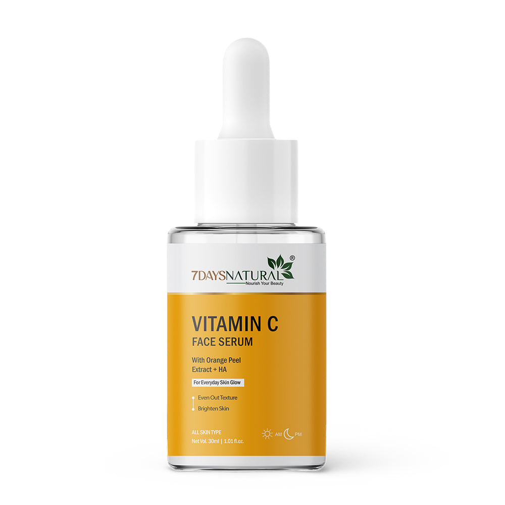 Vitamin C Brightening Serum with Hyaluronic Acid | 7DaysNatural