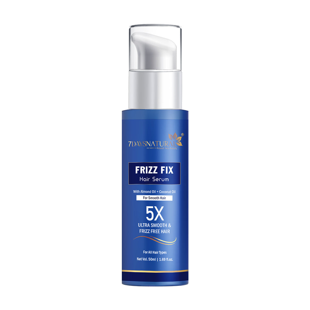 Frizz Control Hair Serum for Smooth & Shiny Hair | 7DaysNatural