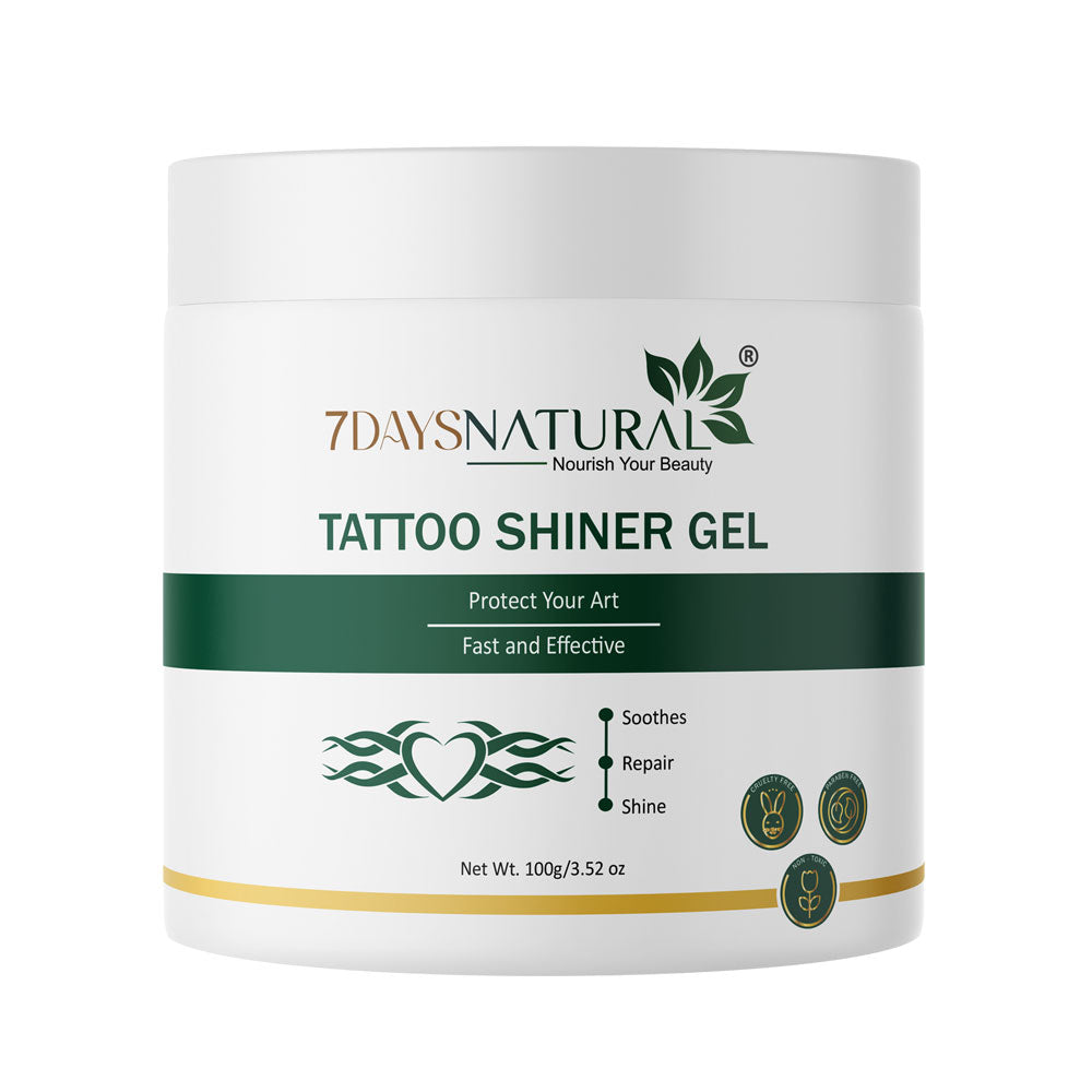 Tattoo Shiner Gel & Long-Lasting Tattoos | 7DaysNatural