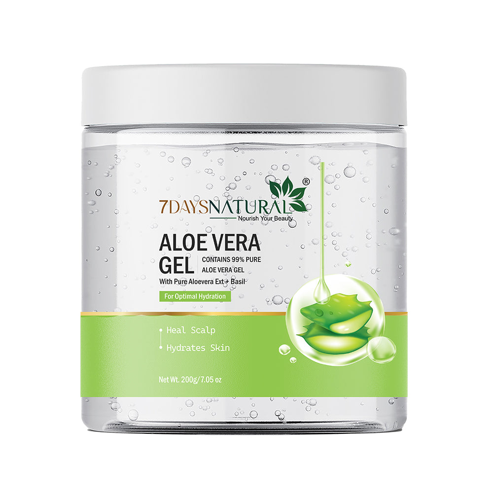 Ayurvedic Aloe Vera Gel with Vitamin E 200g | 7DaysNatural