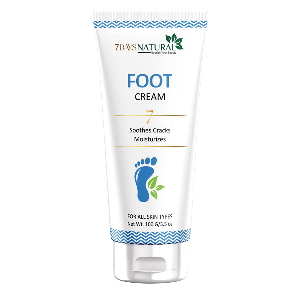 Foot Cream for Cracked Heels & Dry Skin | 7DaysNatural