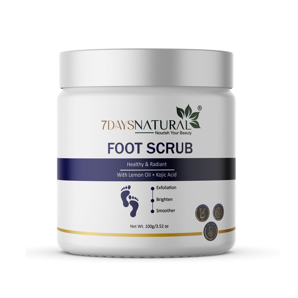 Foot Scrub for Cracked Heels 100ml ₹299 | 7DaysNatural