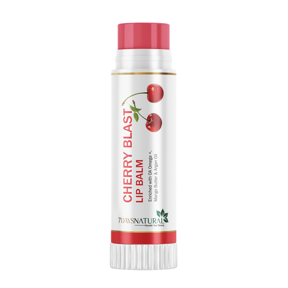 Cherry Blast Lip Balm for Soft & Smooth Lips | 7DaysNatural