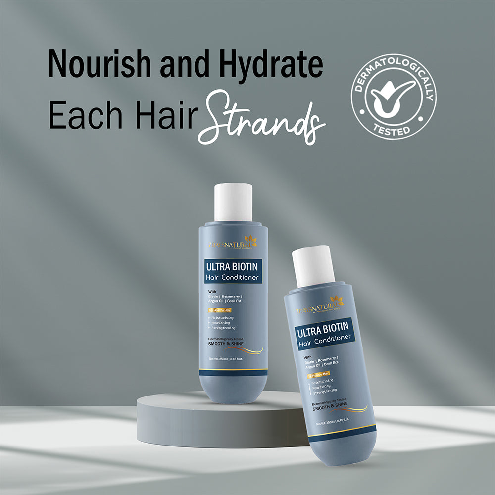 7DAYS NATURAL ULTRA Biotin Hair Conditioner For Women & Men - 250ML