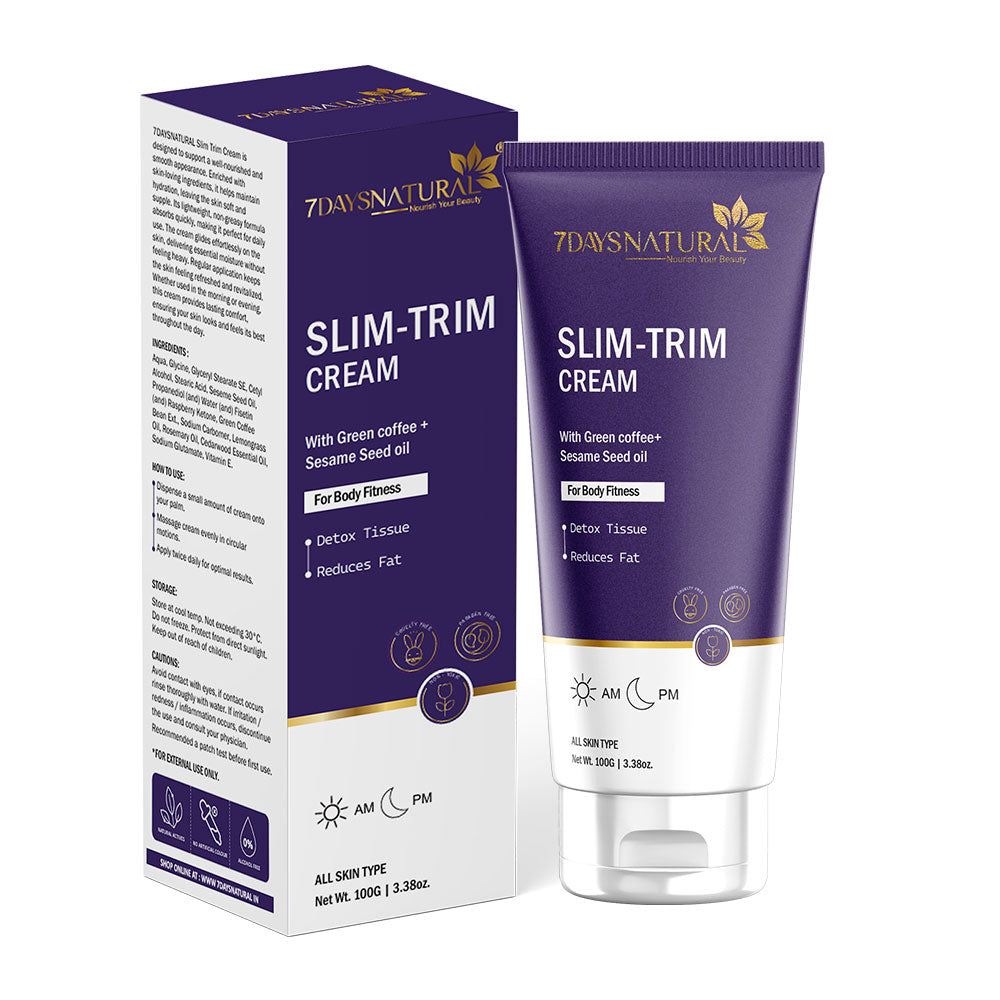 7Days Body-Fit Slimming Cream Feel of Nature Net- 100g | For Men & Women