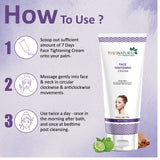 7 Days Natural Anti-Aging Face Tightening Cream for Fine Lines & Wrinkles