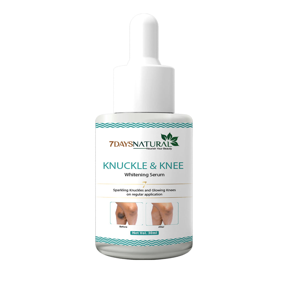Knuckle & Knee Whitening Serum | Dark Knuckles| 30ml | 7DaysNatural