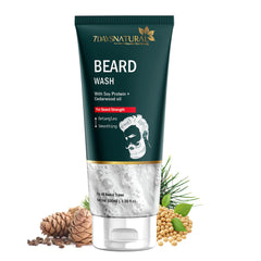7Days Natural Beard face wash for beard shine smooth stronger 100gm